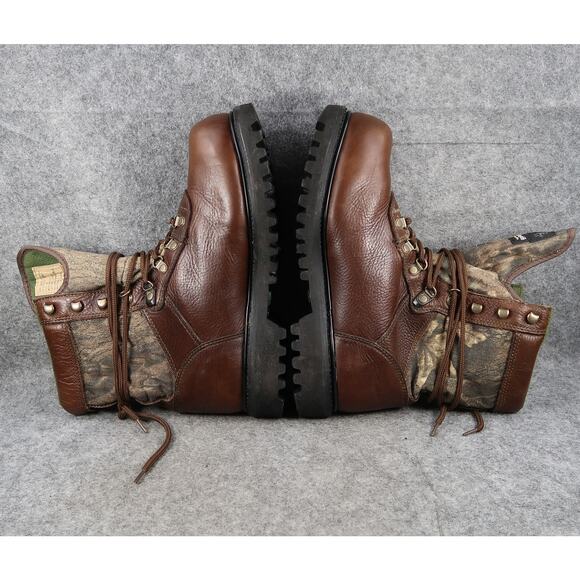 Wolverine Shoes Men 9.5 Boots Hunter Leather Camo Insulated Wide Width GTX Sport main image 5